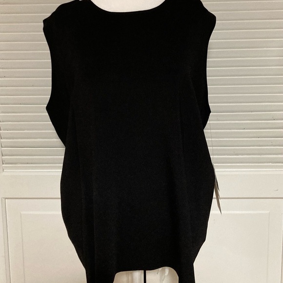 NWT Nygard Black Sleeveless Blouse & Nygard Black Beaded & Embroidered Skirt - Picture 4 of 16
